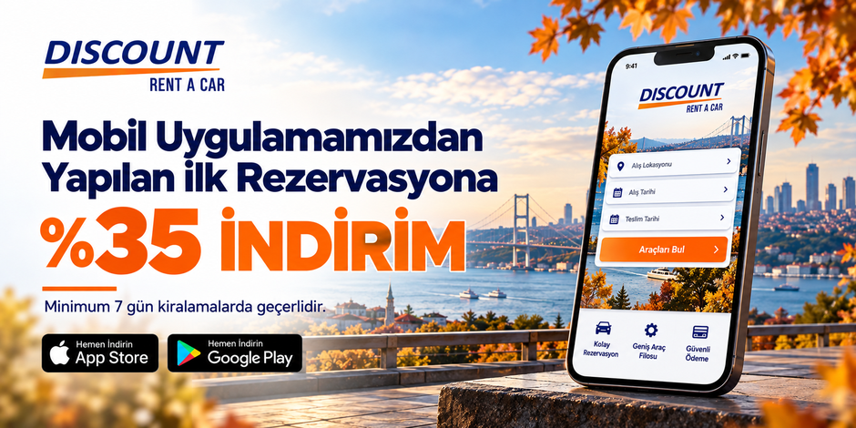 Mobil'den İlk Rezervasyona %35'e Varan İndirim!